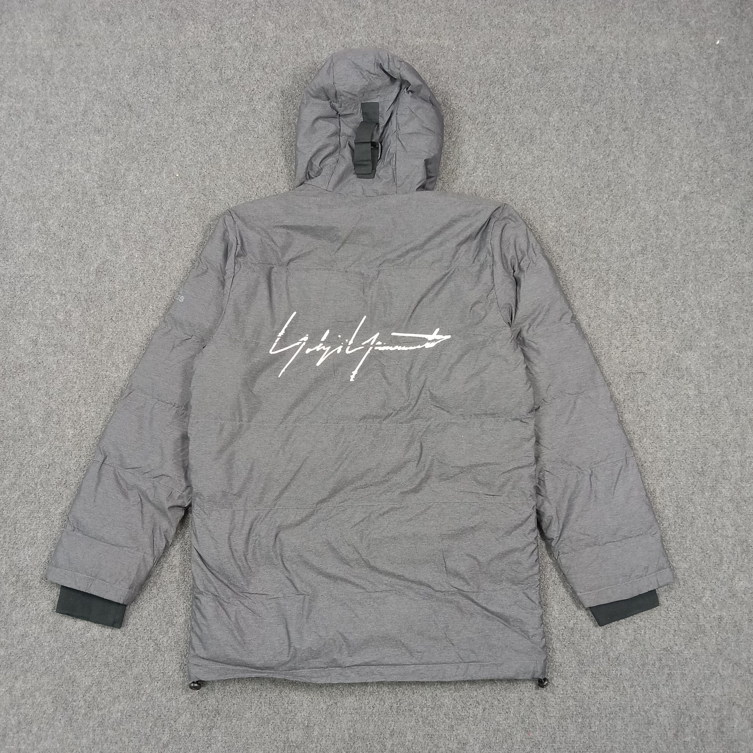 Adidas Adidas Fur Custom Yohji Yamamoto Logo Parka C278N25 Size US M / EU 48-50 / 2 - 1 Thumbnail