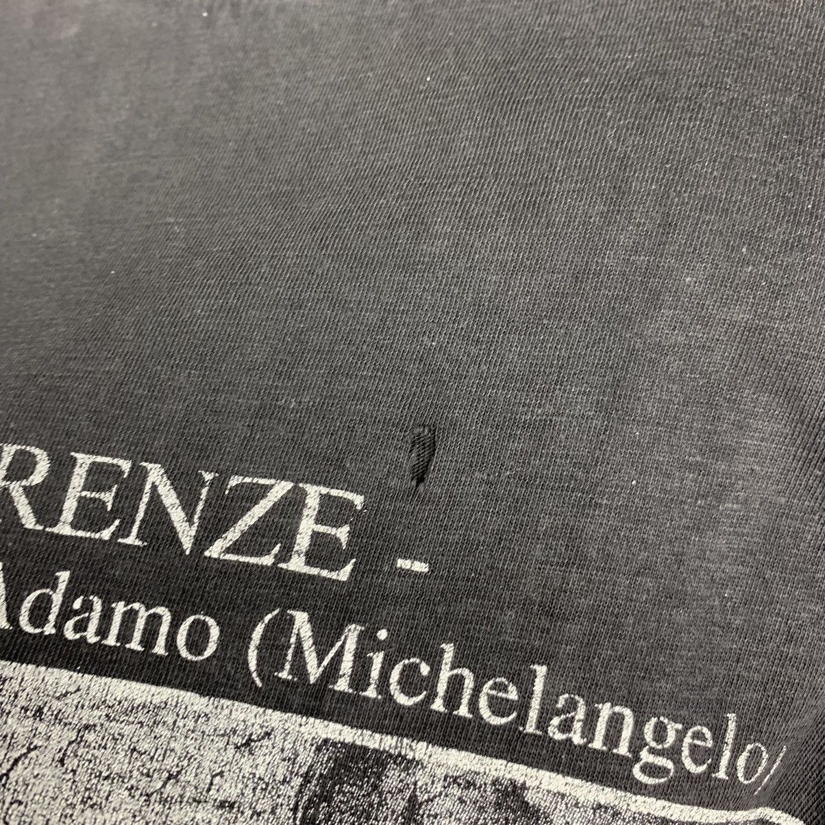 Arts & Science Vintage Michelangelo Art Tee Black T-Shirt Faded Distressed Size US M / EU 48-50 / 2 - 13 Thumbnail