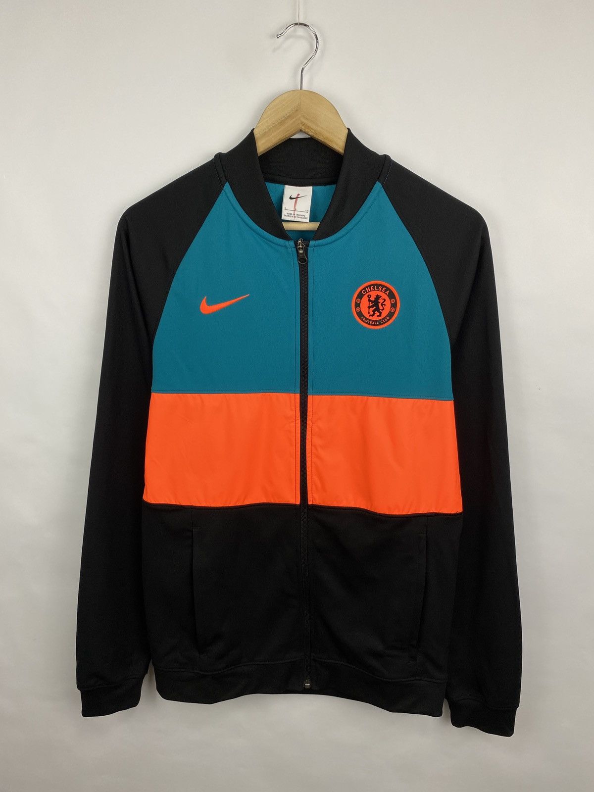 Nike Nike Chelsea Zip Hoodie Soccer Jersey Training Rare Retro Size US S / EU 44-46 / 1 - 3 Thumbnail