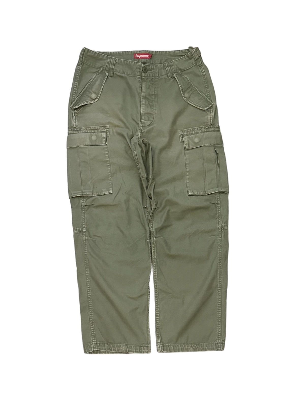 Image of Supreme Cargo Pants ‘Fw20’ in Olive, Men's (Size 30)