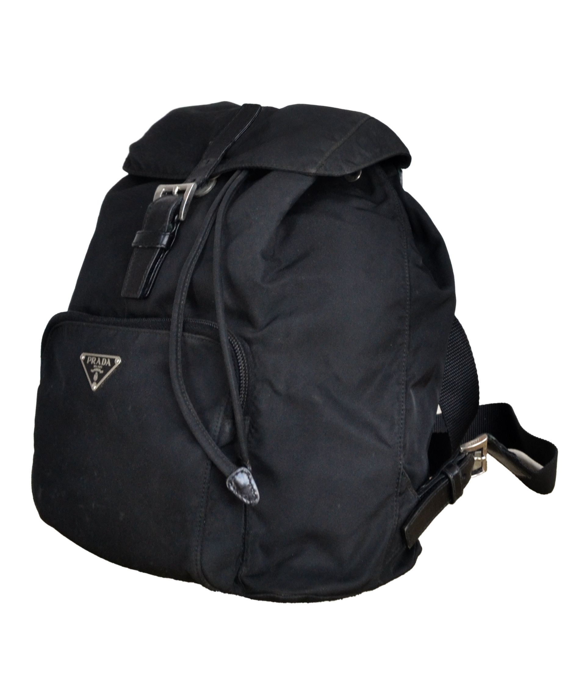Prada PRADA Backpack Bag Sport Nylon Leather Black Pockets Size ONE SIZE - 6 Thumbnail