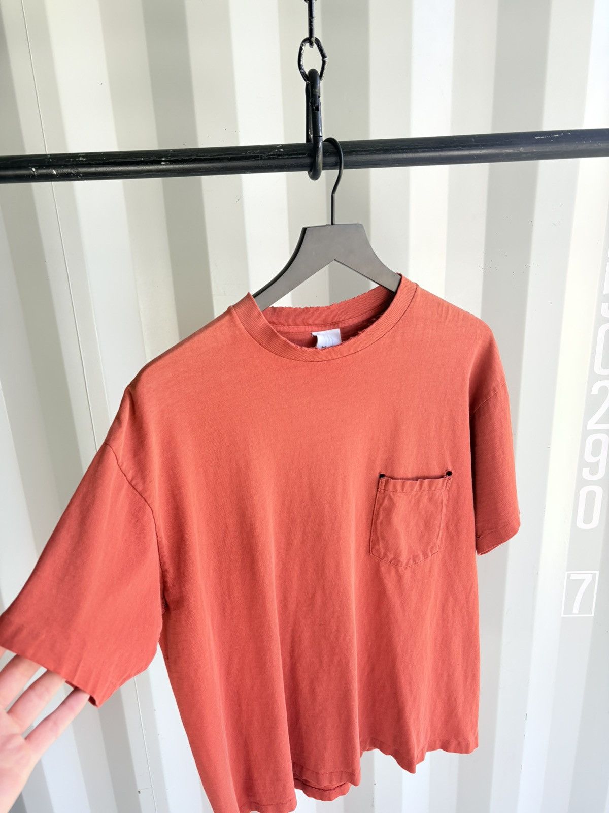 Vintage Thrashed Gap Sun faded Shirt Distressed ERD Grunge Size US L / EU 52-54 / 3 - 2 Thumbnail