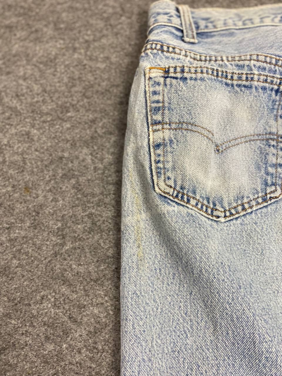 Levi's vintage 80s levis 501 distressed denim nice design Size US 34 / EU 50 - 9 Thumbnail