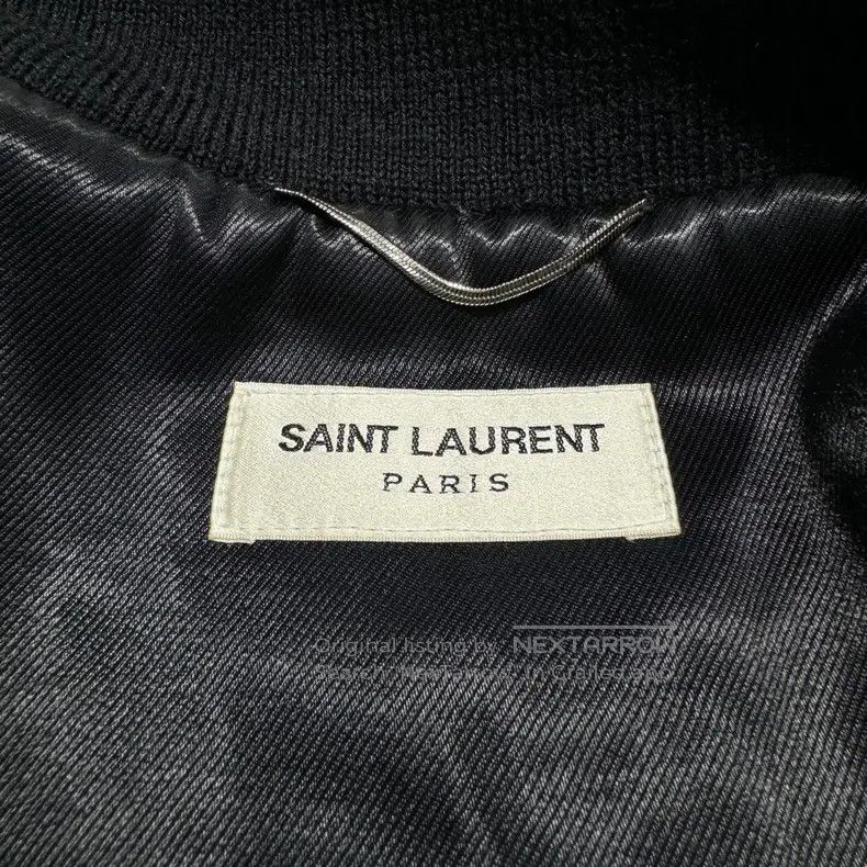 Saint Laurent Paris Saint Laurent Paris Wool Baseball Jacket and Jacket i Size US M / EU 48-50 / 2 - 2 Thumbnail
