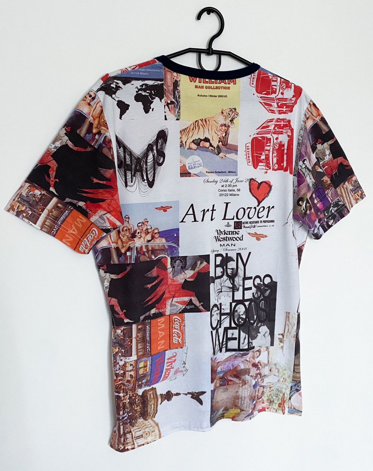 Vivienne Westwood Vivienne Westwood Art Lover Chaos Full Art Tee / T Shirt Size US S / EU 44-46 / 1 - 12 Thumbnail