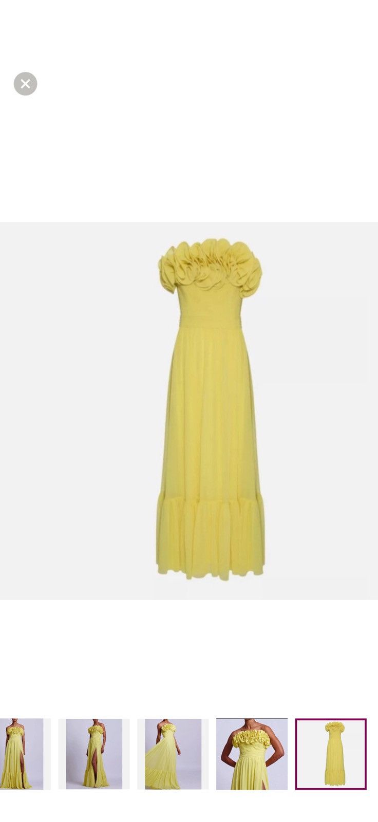 Other PatBo Pleated Strapless Maxi Dress Size M / US 6-8 / IT 42-44 - 4 Thumbnail