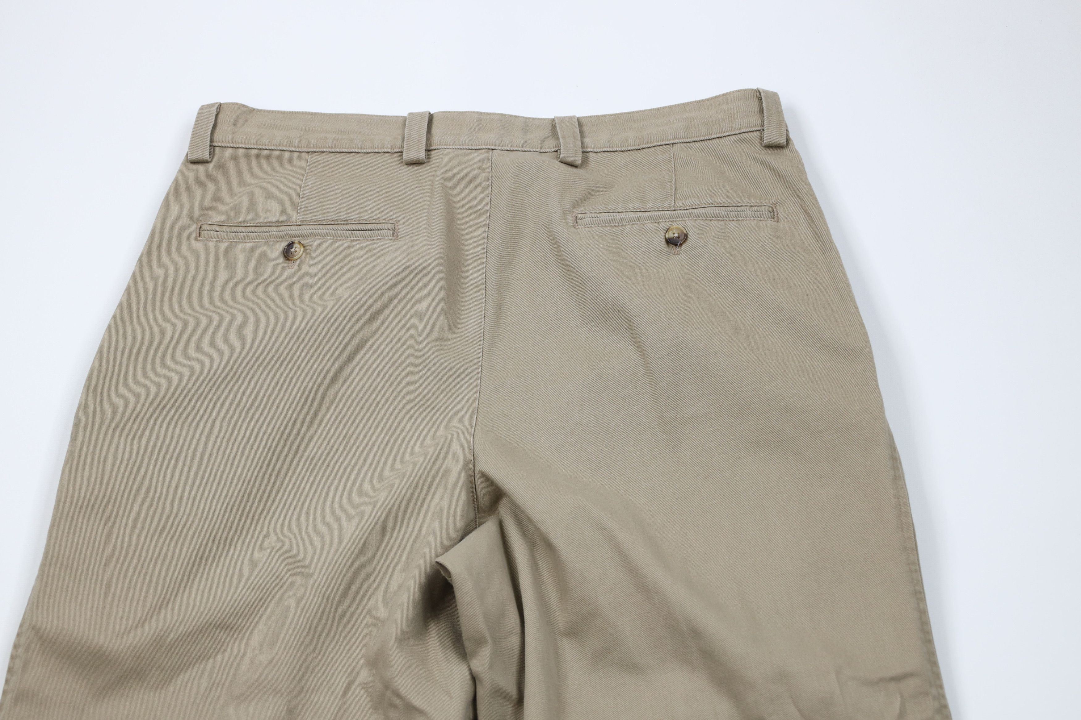 Gap × Vintage Vintage 90s Gap Fit Relaxed Pleated Cuffed Chino Pants USA Size US 36 / EU 52 - 11 Thumbnail