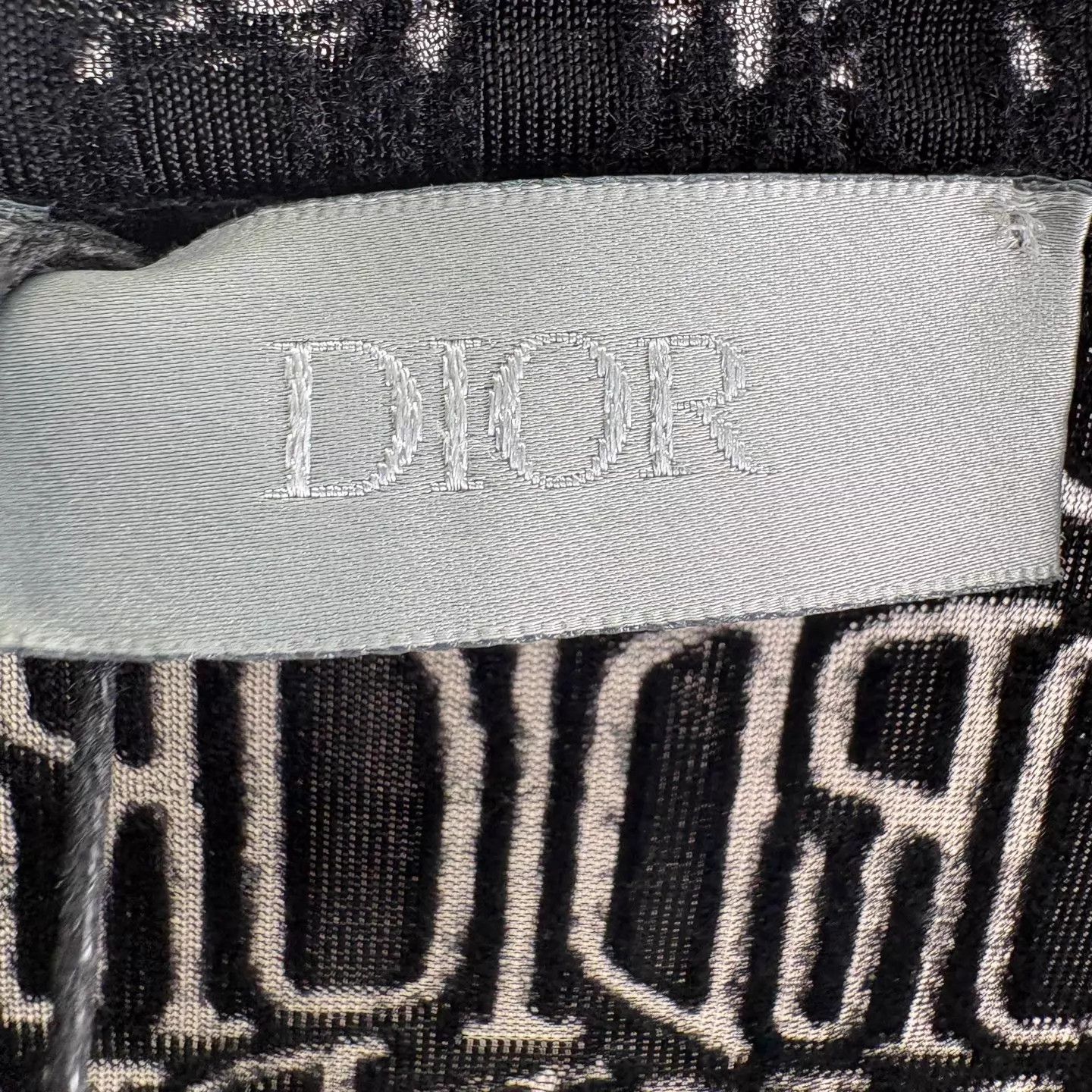Dior Dior Cutout Logo Short Sleeve Black XS Size US XS / EU 42 / 0 - 5 Thumbnail