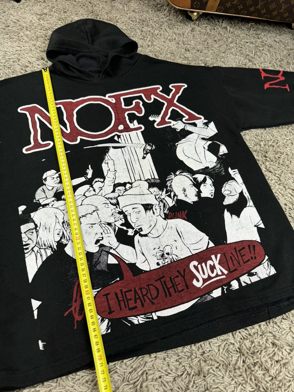 Band Tees × Vintage 90s NOFX Punk rock I heard they suck live Hoodie Size US L / EU 52-54 / 3 - 4 Thumbnail