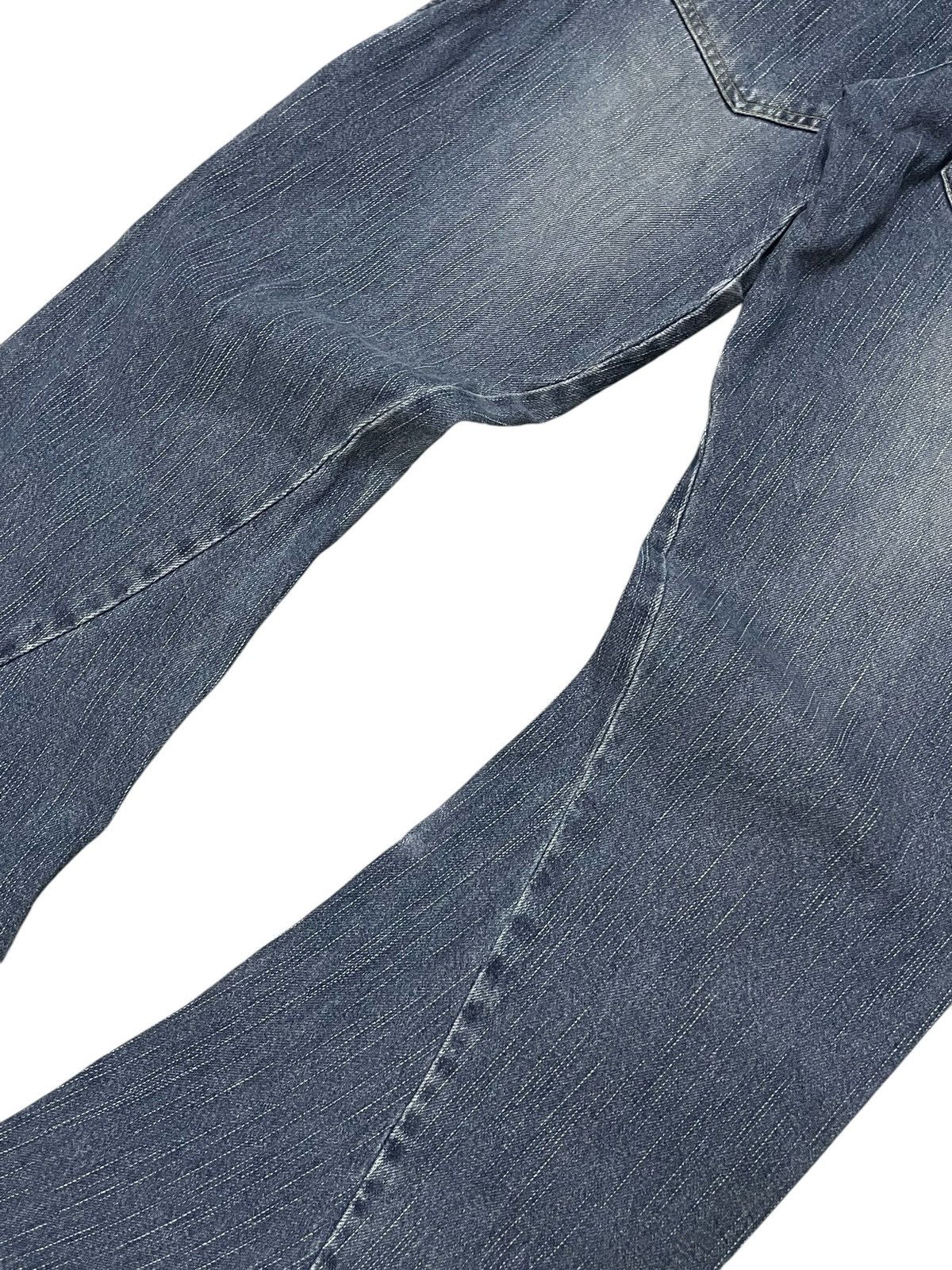 Japanese Brand × Tornado Mart How Hard Jan 40 Paneled Spiral Laces Up Flare Jeans Size US 32 / EU 48 - 15 Thumbnail
