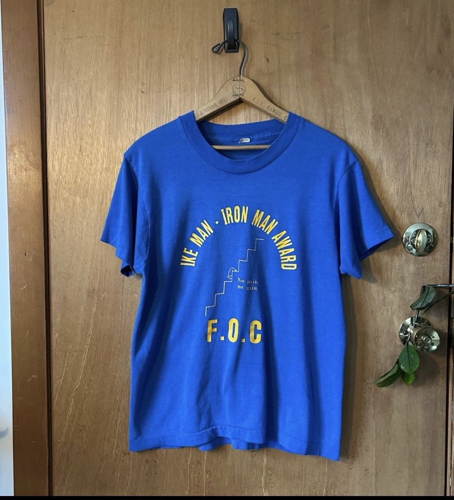 Vintage Vintage blue tee Size US S / EU 44-46 / 1 - 2 Thumbnail