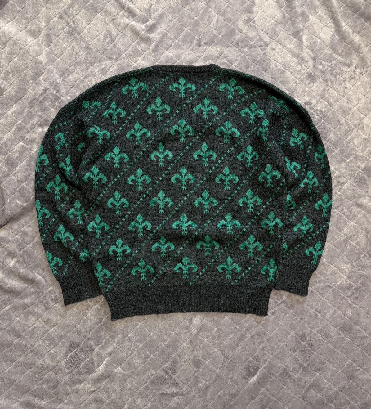 Japanese Brand × Vintage Vintage Alan Paine Wool Knitwear Sweater Size US L / EU 52-54 / 3 - 4 Thumbnail