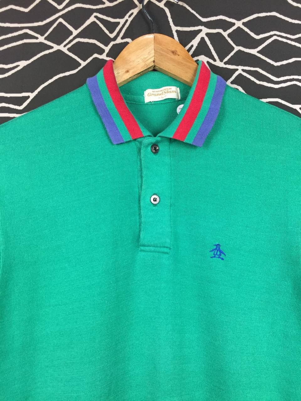 Grand Slam Vtg Munsingwear Grand Slam Retro Preppy Knit Polo Shirt Size US M / EU 48-50 / 2 - 3 Thumbnail