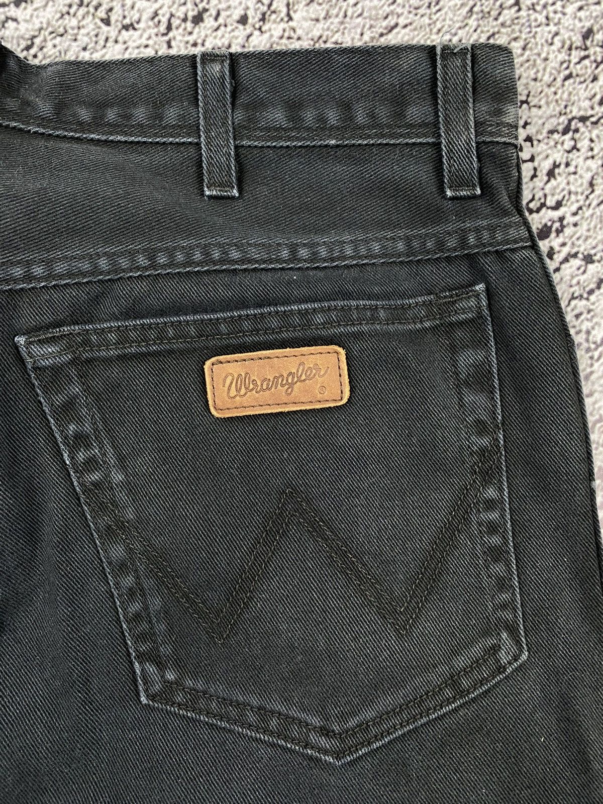 Vintage Vintage Y2K Wrangler faded straight denim jeans streetwear Size US 34 / EU 50 - 8 Thumbnail
