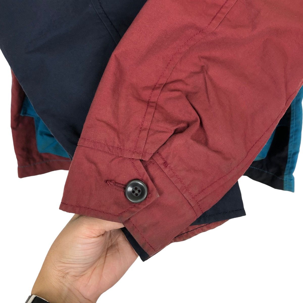 Japanese Brand 🔥RARE TRITONE SURVIVAL JACKET GREEN LABEL RELAXING Size US S / EU 44-46 / 1 - 12 Thumbnail