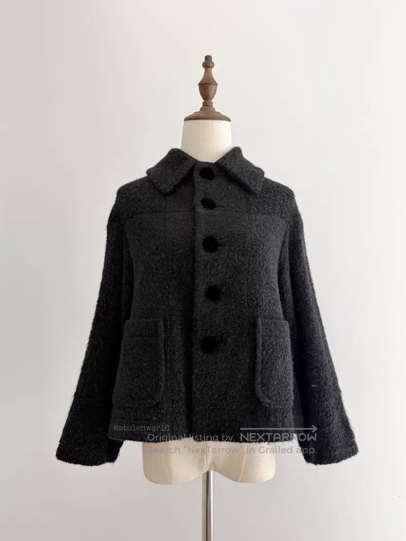 Comme des Garcons Comme Des Garcons Black Furry Jacket Size M / US 6-8 / IT 42-44 - 4 Thumbnail
