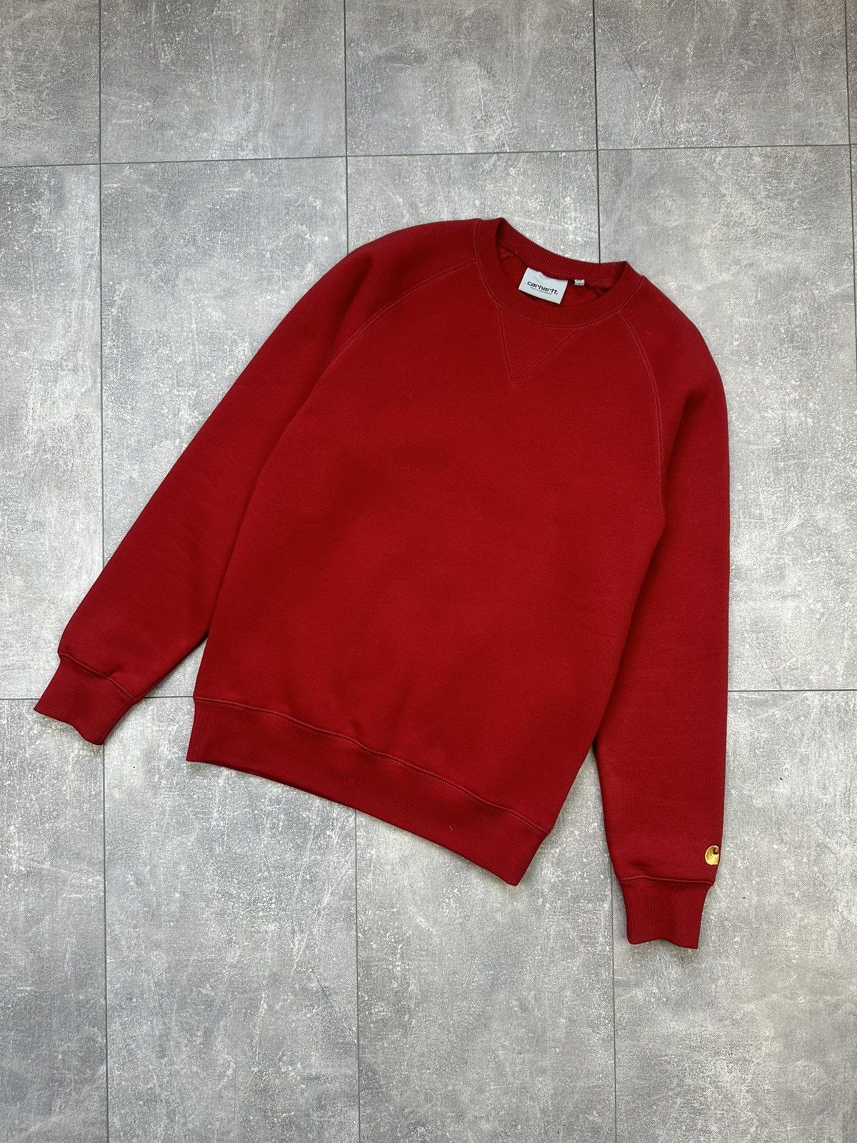 Other Carhartt Red Chase Sweatshirt Small Logo Size US XS / EU 42 / 0 - 5 Thumbnail