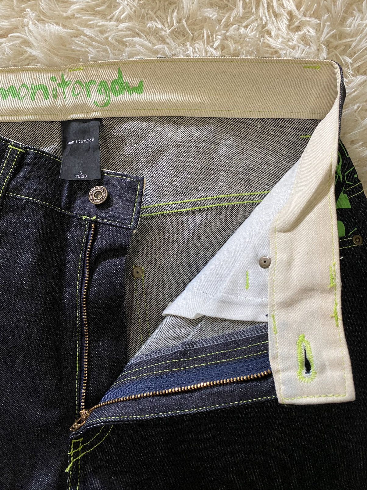 Momotaro Jeans Monitor GDW Streetwear Like Momotaro Size US 35 - 18 Thumbnail
