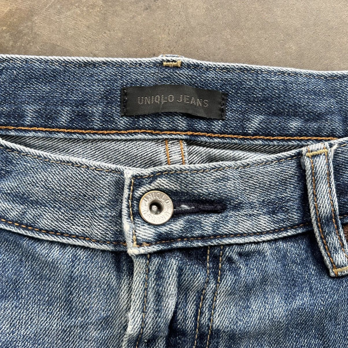 Japanese Brand × Jean × Vintage Vintage Japanese Distressed Faded Denim Jean Pant W38 Size US 38 / EU 54 - 4 Thumbnail
