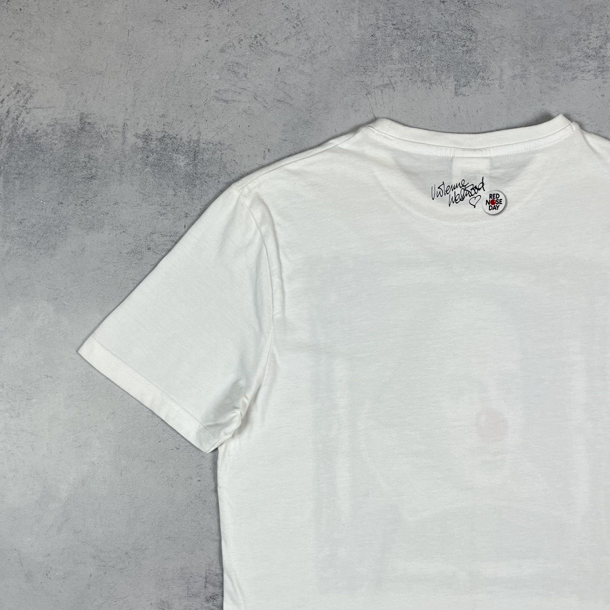 Vivienne Westwood Vivienne Westwood X Comic Relief Art Big Logo T Shirt Size US XS / EU 42 / 0 - 16 Thumbnail