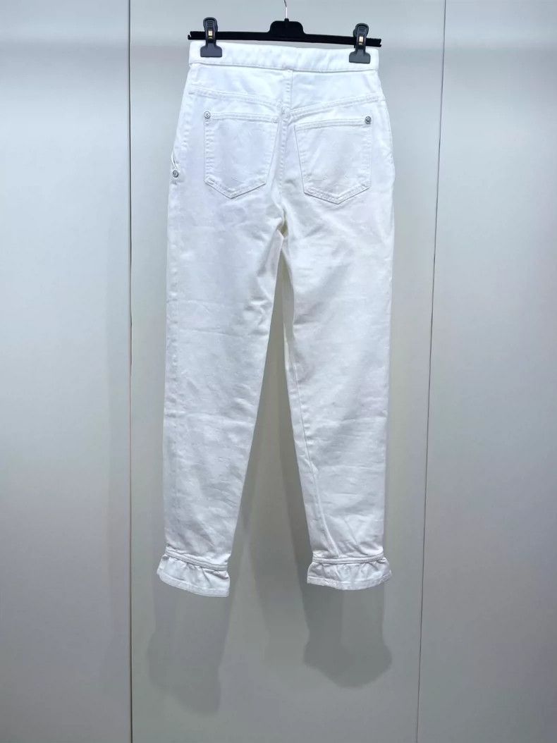 Chanel Chanel 22A popular lace jeans 2504-Nextarrow Size 42" / US 20 - 2 Thumbnail