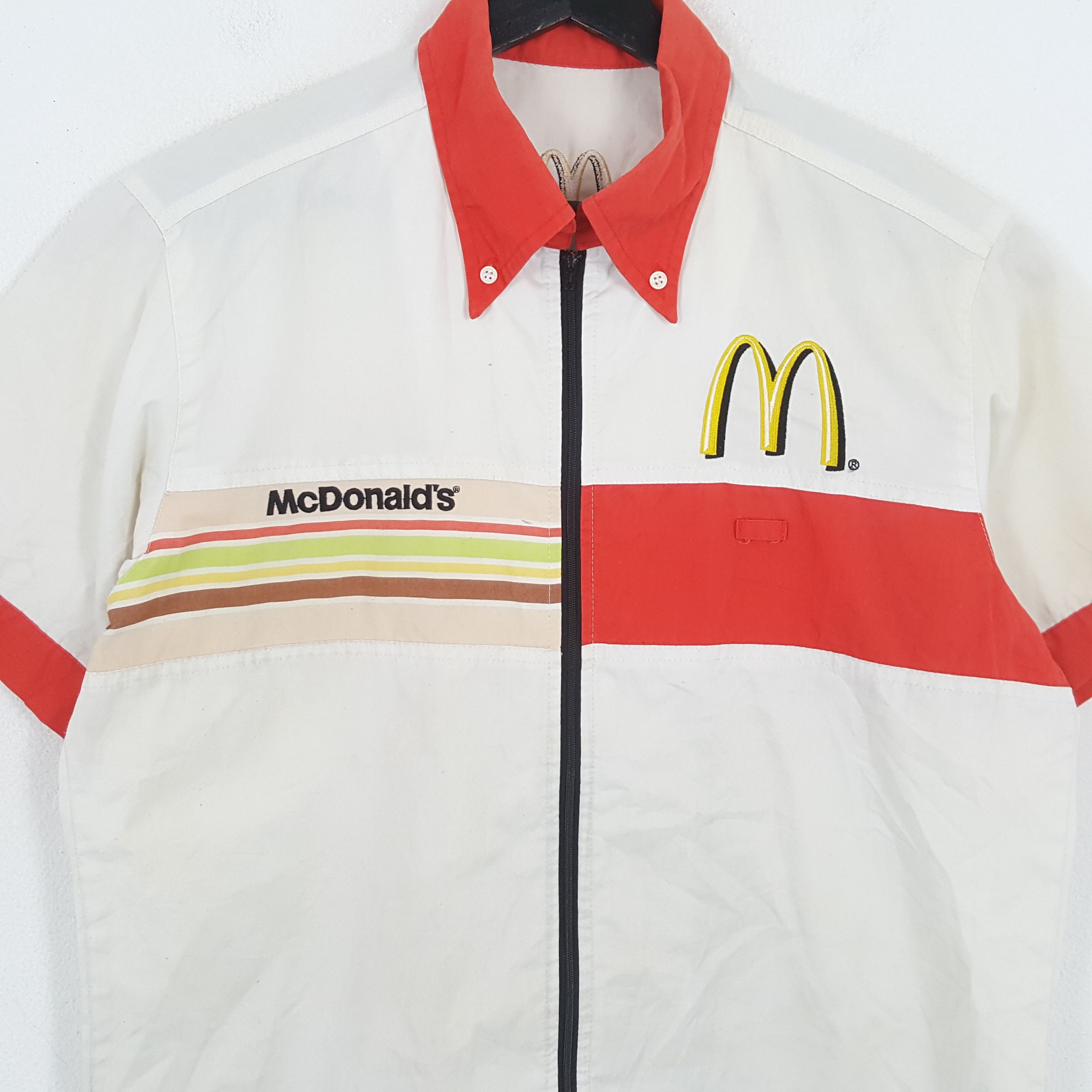 Vintage MCDONALD Wokers Workwear Uniform Jacket Size US M / EU 48-50 / 2 - 2 Thumbnail
