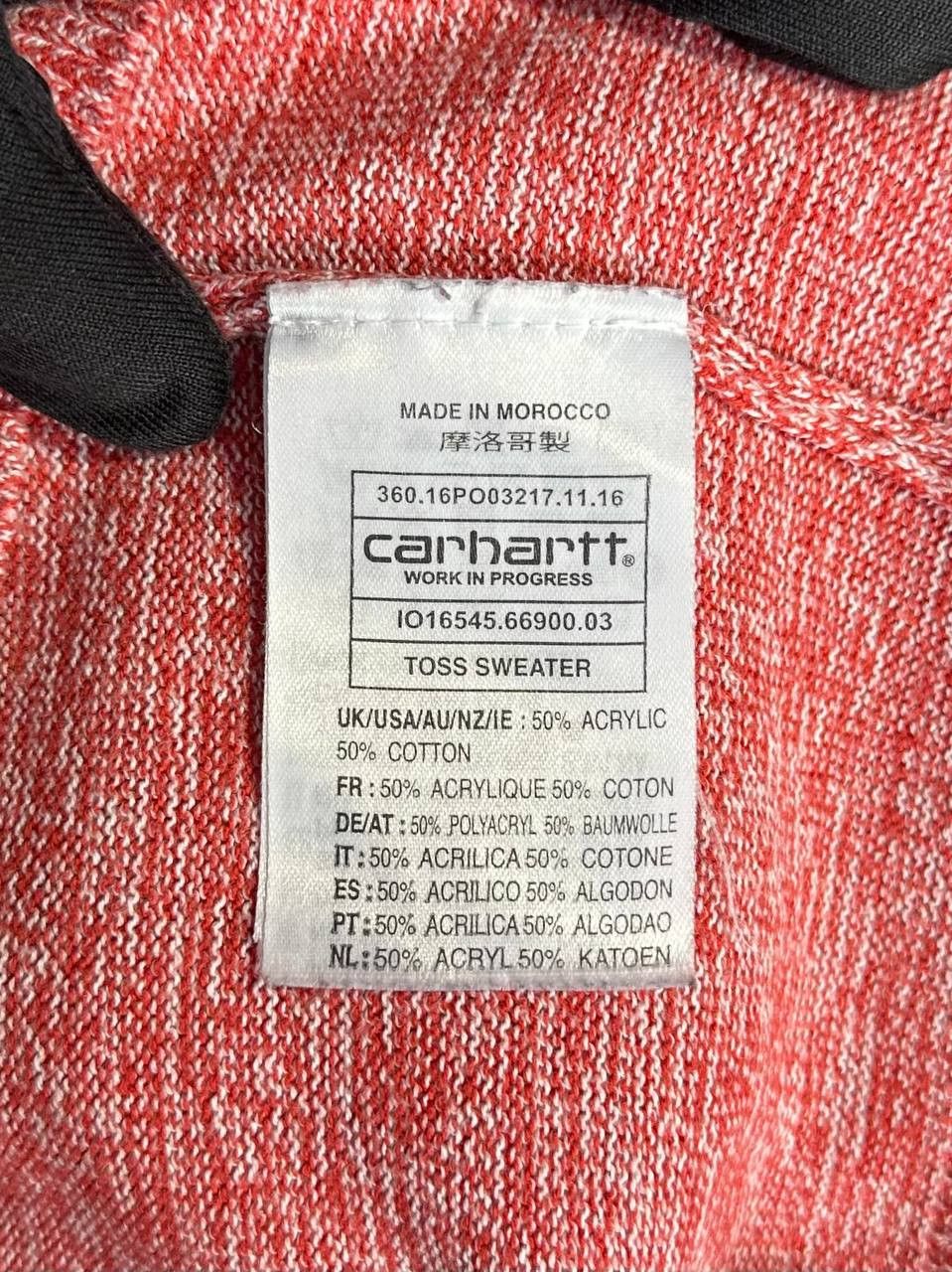 Carhartt × Carhartt Wip Carhartt Toss sweater men Pullover knit Size US L / EU 52-54 / 3 - 6 Thumbnail