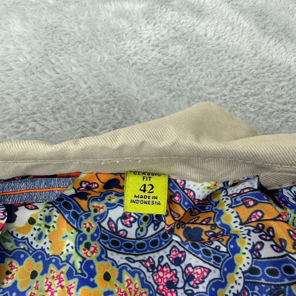 Robert Graham Robert Graham Tan Classic Fit Blazer Men’s Size 42 Size 42R - 7 Thumbnail