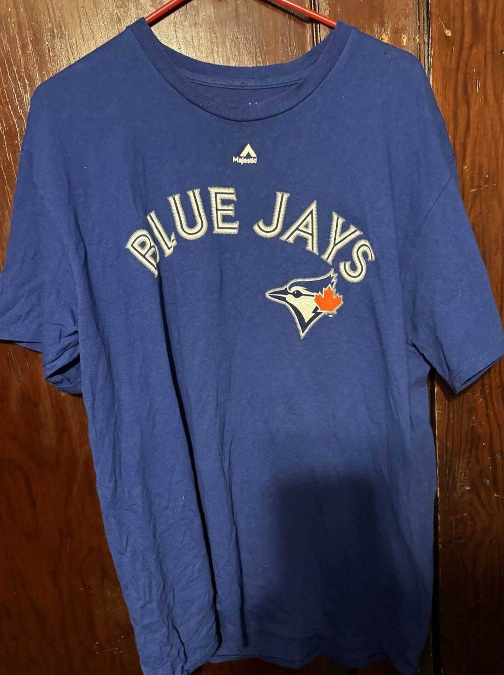 Majestic Toronto Blue Jays Russell Martin #55 Majestic Player Tee Men Size US L / EU 52-54 / 3 - 2 Thumbnail