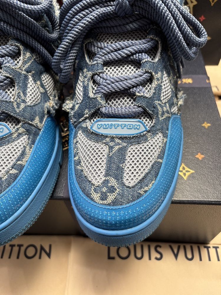 Louis Vuitton Swarovski Skate Trainers Size US 12 / EU 45 - 8 Thumbnail