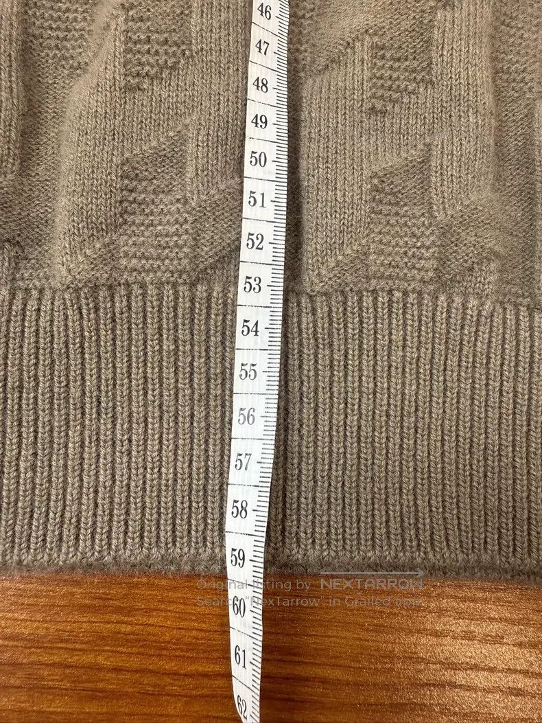 Hermes Hermes Elephant Grey Wool Knit Sweater, Size 42, 100% Pure Size S / US 4 / IT 40 - 6 Thumbnail