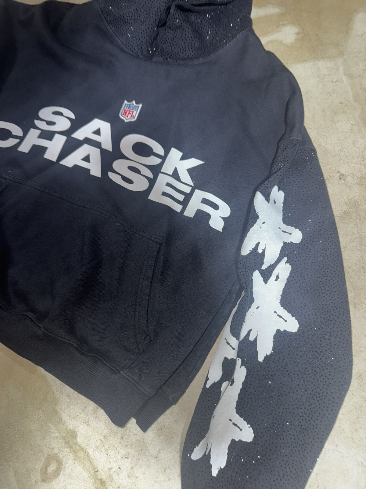 Other y2k sack chaser nfl custom rhinestone hoodie Size US XL / EU 56 / 4 - 2 Thumbnail