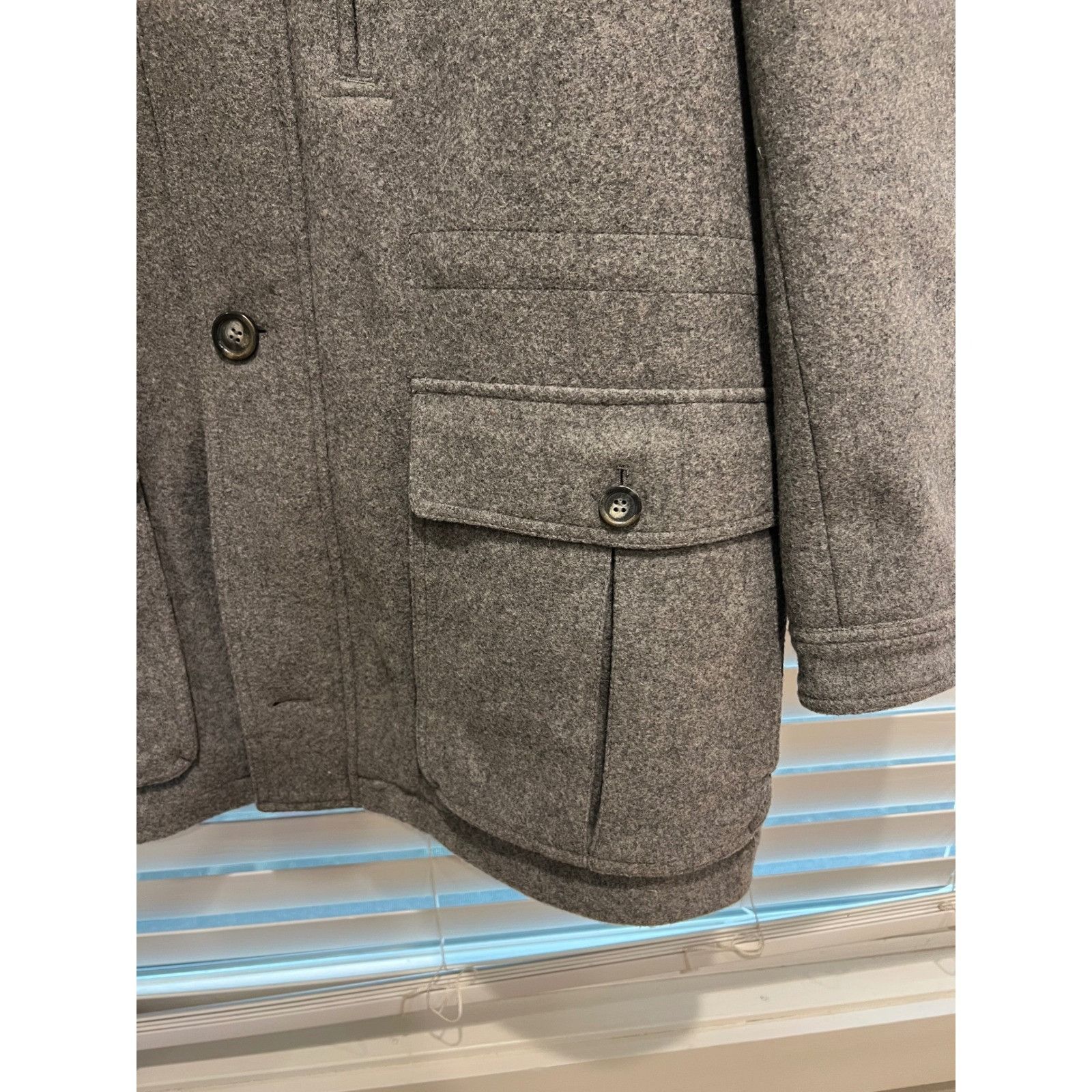 Michael Kors Michael Kors Men's Burleigh Bib Insert Wool Blend Coat Jacke Size US XL / EU 56 / 4 - 3 Thumbnail