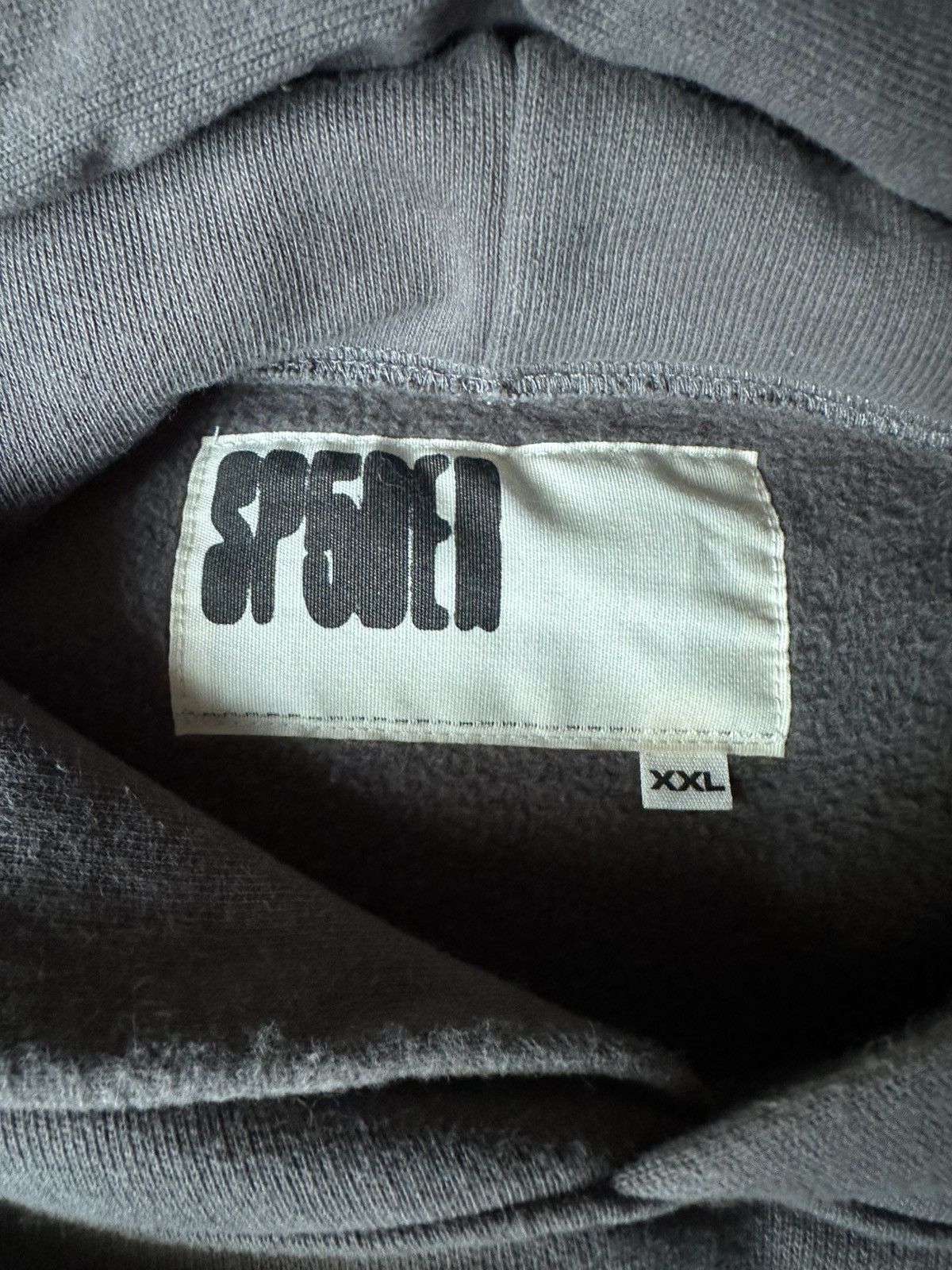 Sp5der WAIT GREY PUNK V2 HOODIE Size US XXL / EU 58 / 5 - 5 Thumbnail
