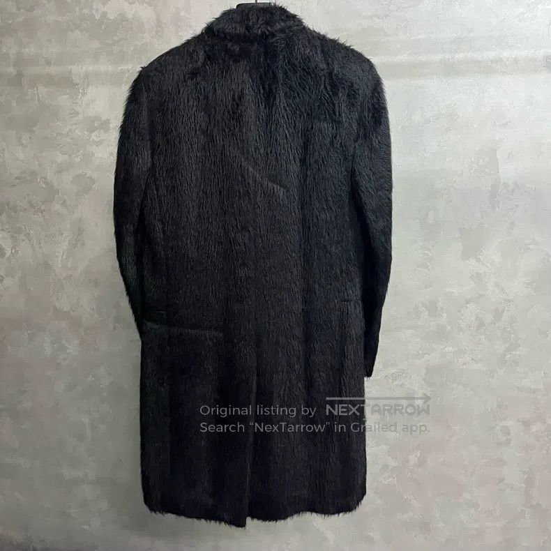 Saint Laurent Paris Saint Laurent Paris Classic Black Fur Collar Coat Size US M / EU 48-50 / 2 - 5 Thumbnail