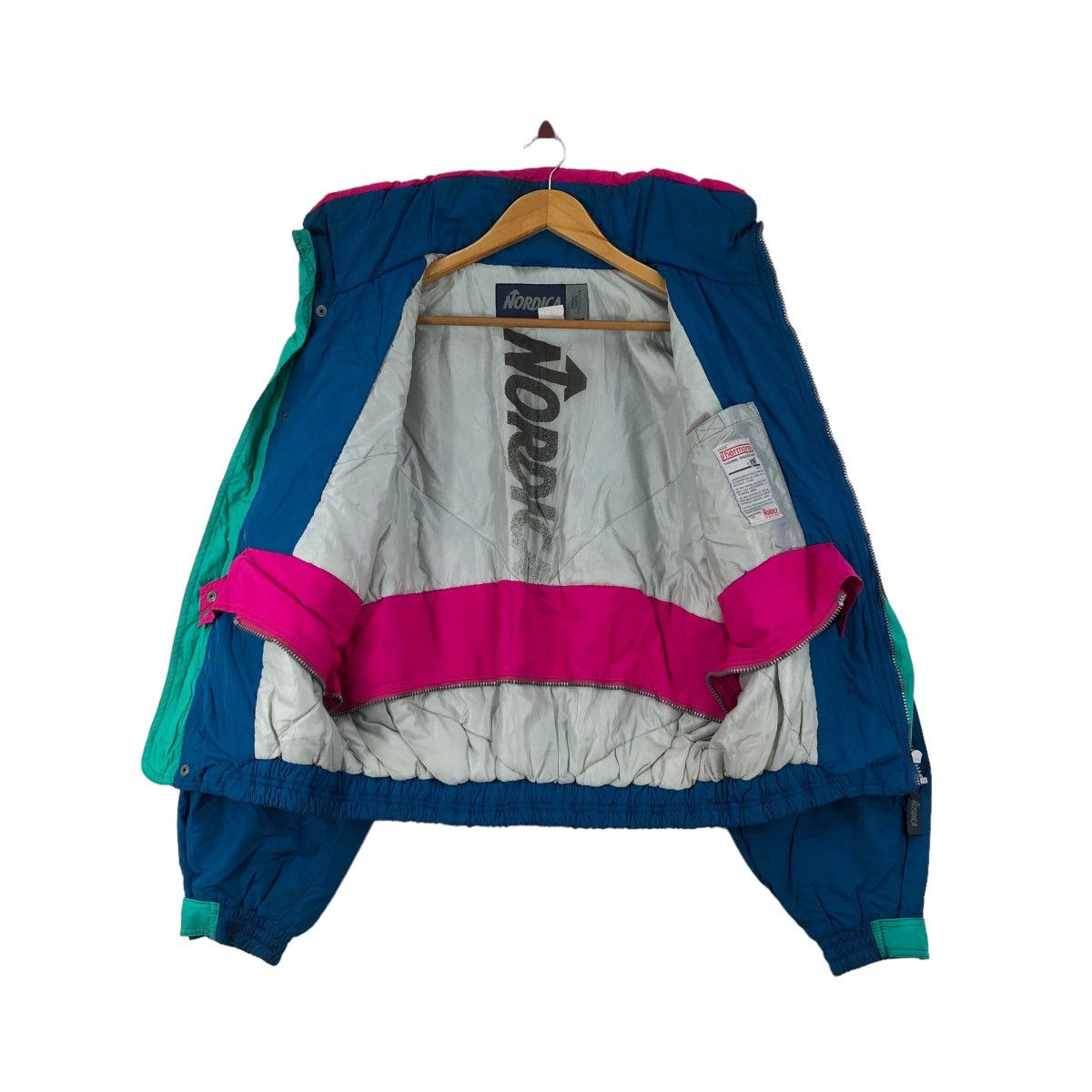 Vintage Vintage NORDICA Jacket Thermore Ski Snowboarding Size US L / EU 52-54 / 3 - 6 Thumbnail