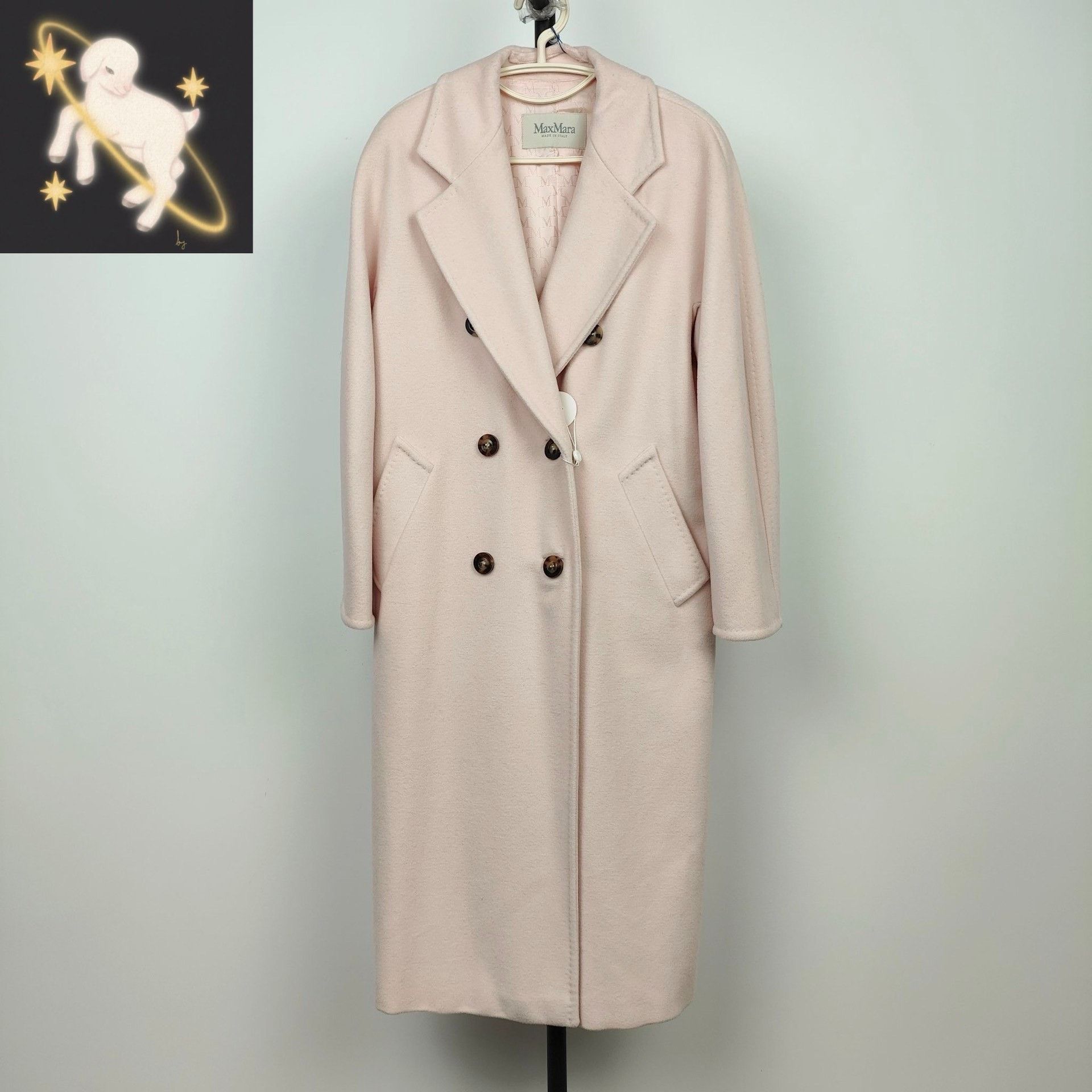 Max Mara Max Mara Pink Coat 34 Women Size XS / US 0-2 / IT 36-38 - 1 Thumbnail