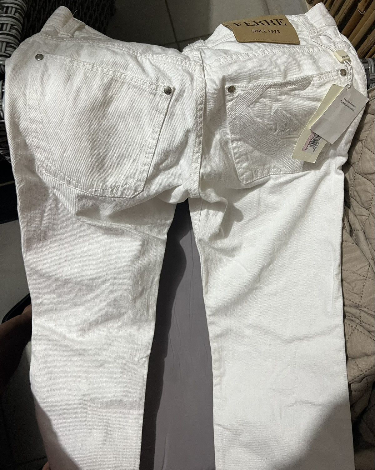 Gianfranco Ferre White jeans Size US 29 - 6 Thumbnail