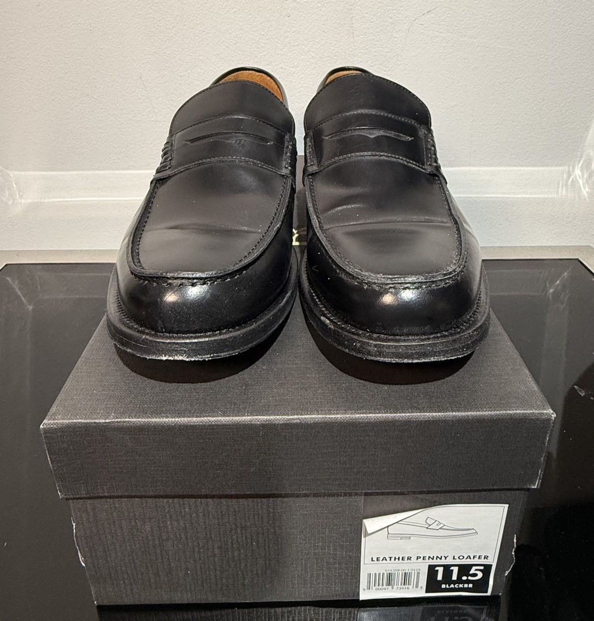 Banana Republic Banana Republic | Leather Penny Loafer Size US 11.5 / EU 44-45 - 3 Thumbnail