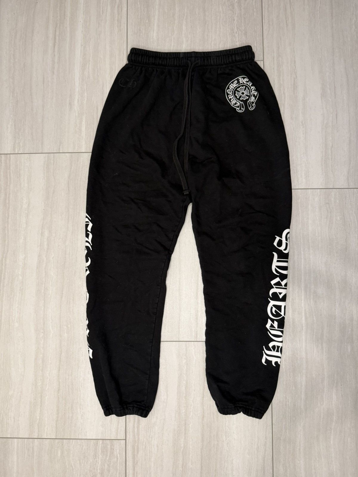 Chrome Hearts Chrome Hearts Horseshoe Sweat Pants Black Size US 36 / EU 52 - 1 Thumbnail