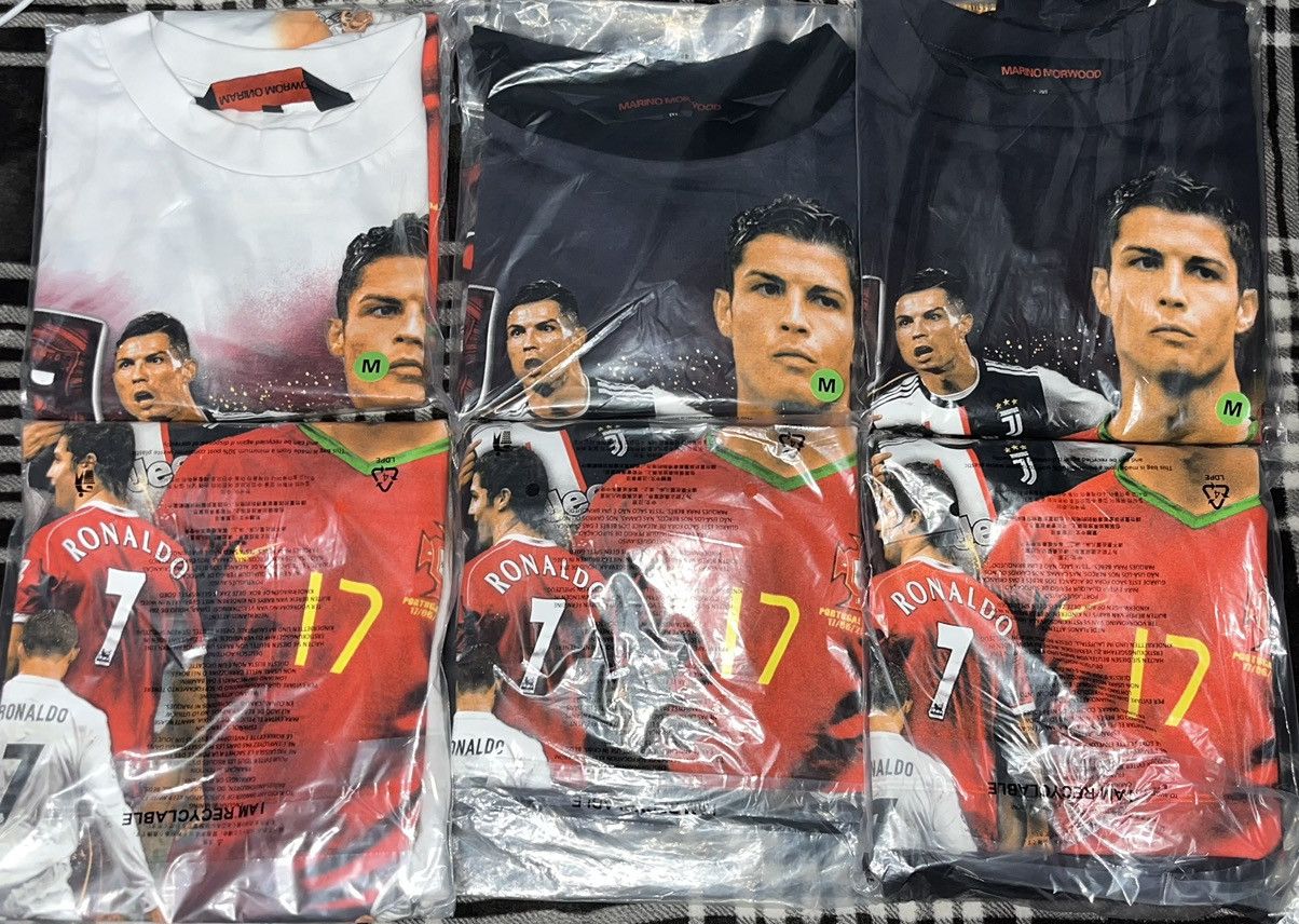 Marino Morwood LAST DROP EVER Marino Morwood Cristiano Ronaldo T-Shirt SZ M Size US M / EU 48-50 / 2 - 6 Thumbnail