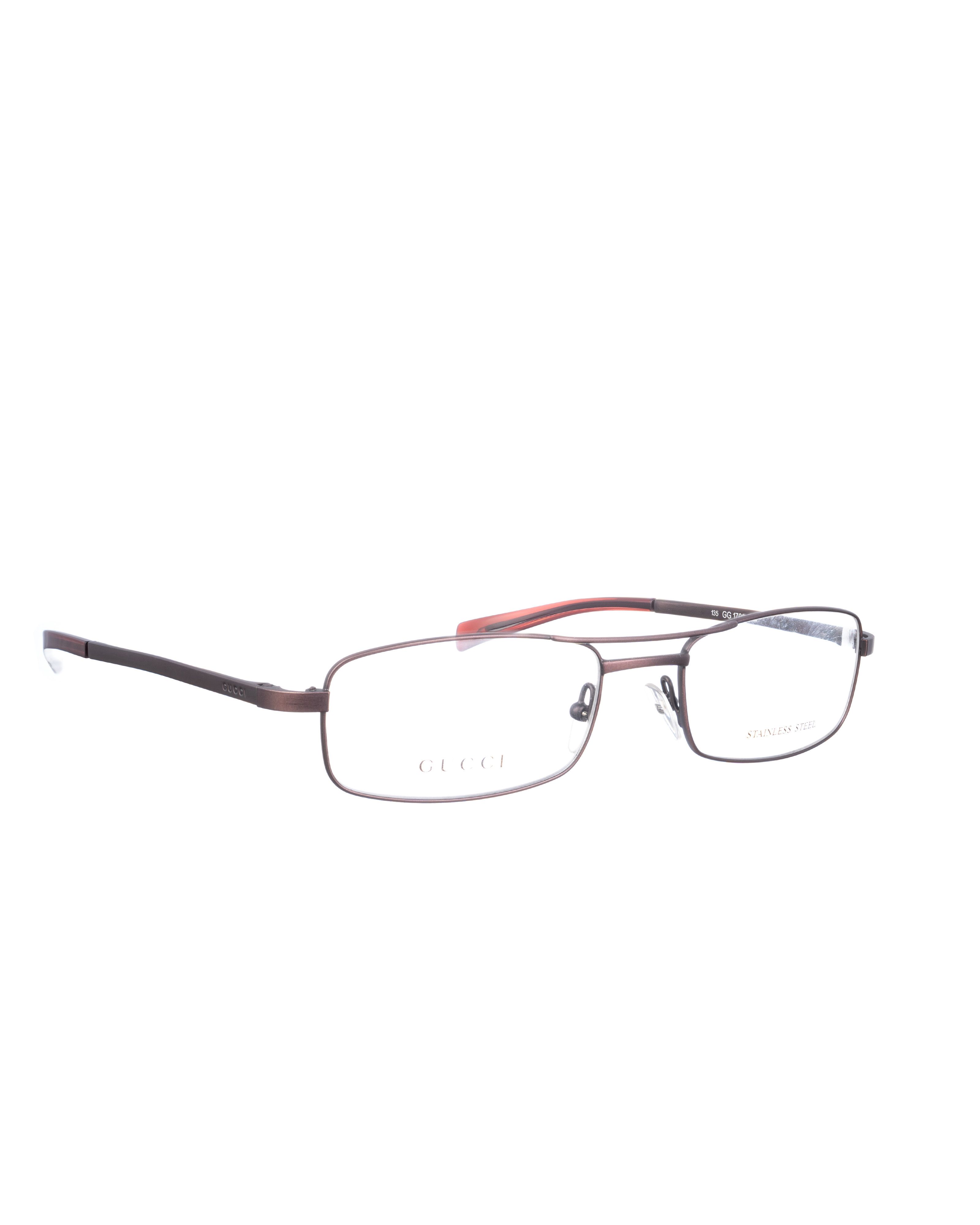 Gucci Gucci 90s Matte Chocolate Brown Glasses Size ONE SIZE - 2 Thumbnail