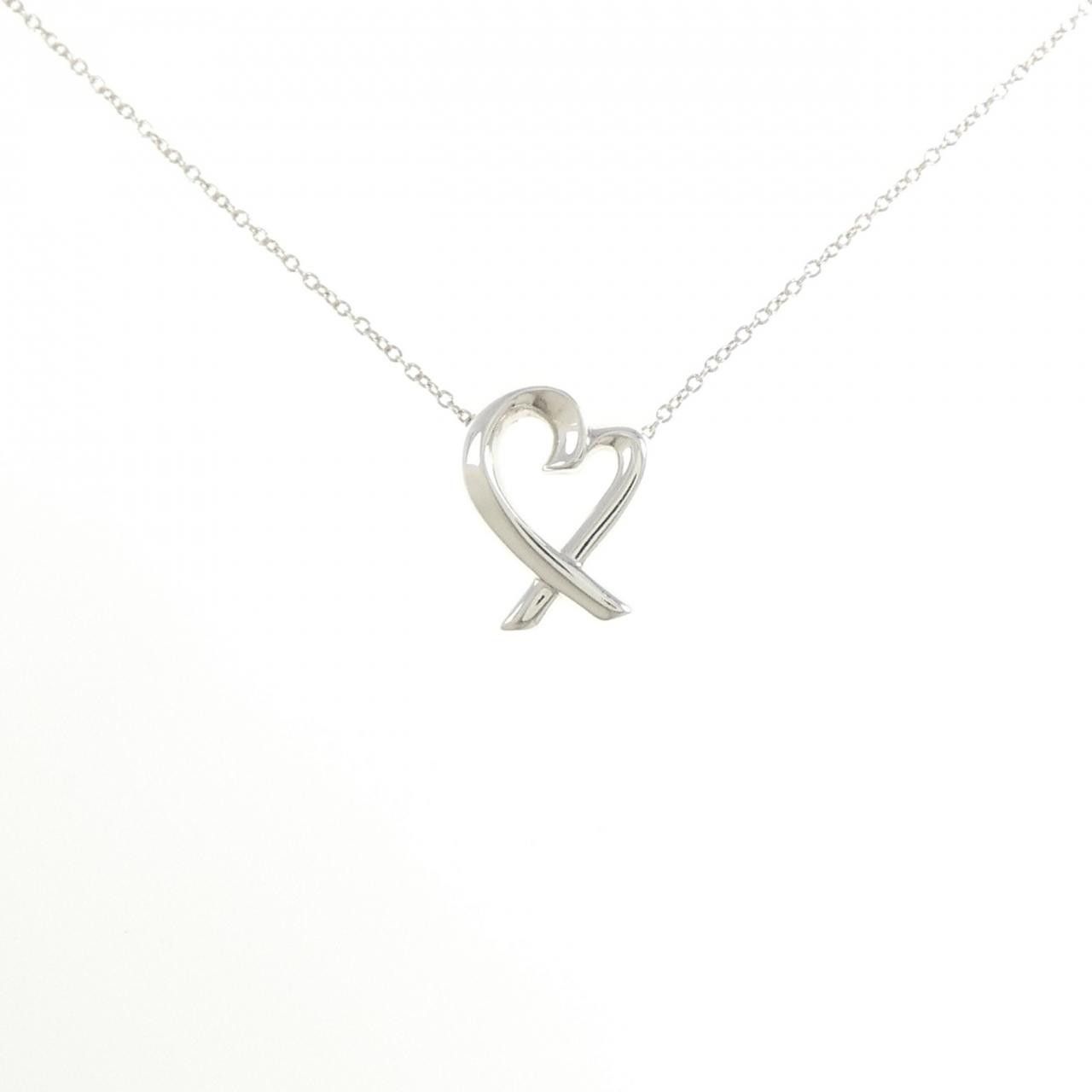Tiffany & Co. Tiffany & Co. Tiffany Loving Heart 925 Silver Necklace Metal Necklace DUTY FREE for USA Size ONE SIZE - 1 Thumbnail