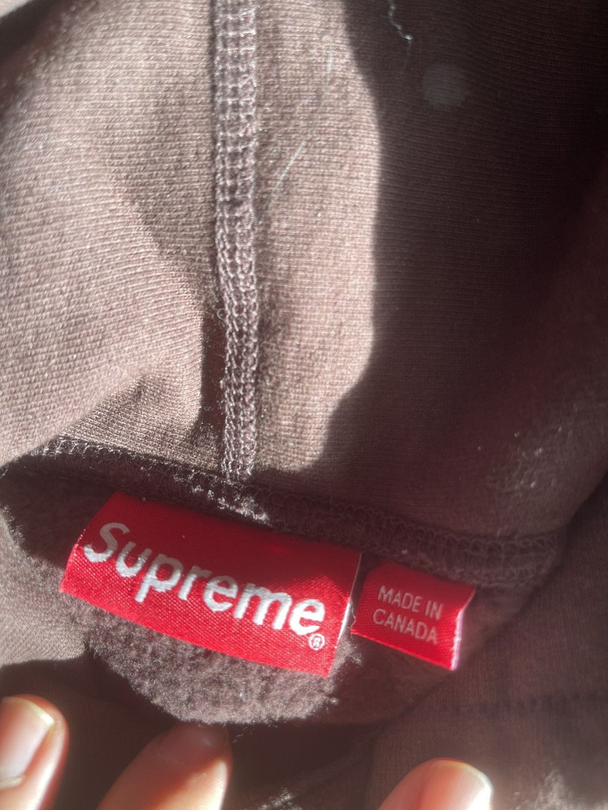 Supreme 2021 supreme boxed hoodie dark brown Size US M / EU 48-50 / 2 - 3 Thumbnail