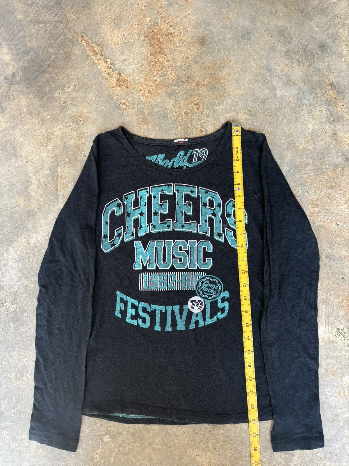 Hysteric Glamour × If Six Was Nine × Japanese Brand Y2k Underwraps Cheers Music Longsleeve Size US M / EU 48-50 / 2 - 9 Thumbnail