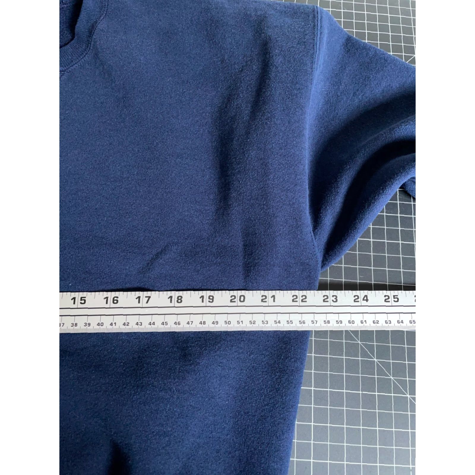 Russell Athletic Russell Athletic Y2K Sweatshirt Adult XL Dark Blue Blank Solid Crewneck 50/50 Size US XL / EU 56 / 4 - 5 Thumbnail