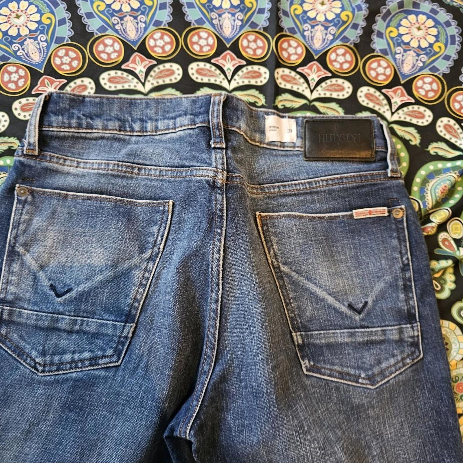 Hudson Hudson Men's Blue Jeans Size US 31 - 7 Thumbnail