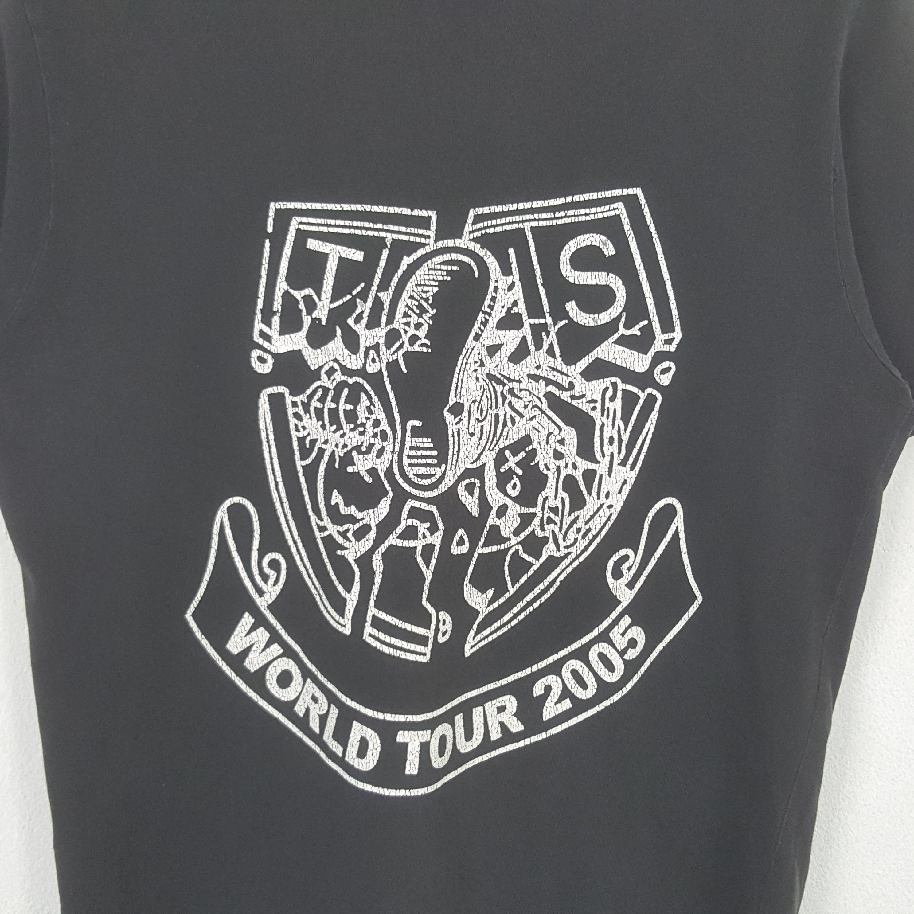 Number (N)ine Vintage Number Nine World Tour 2005 Tshirt C299N32 Size US S / EU 44-46 / 1 - 2 Thumbnail
