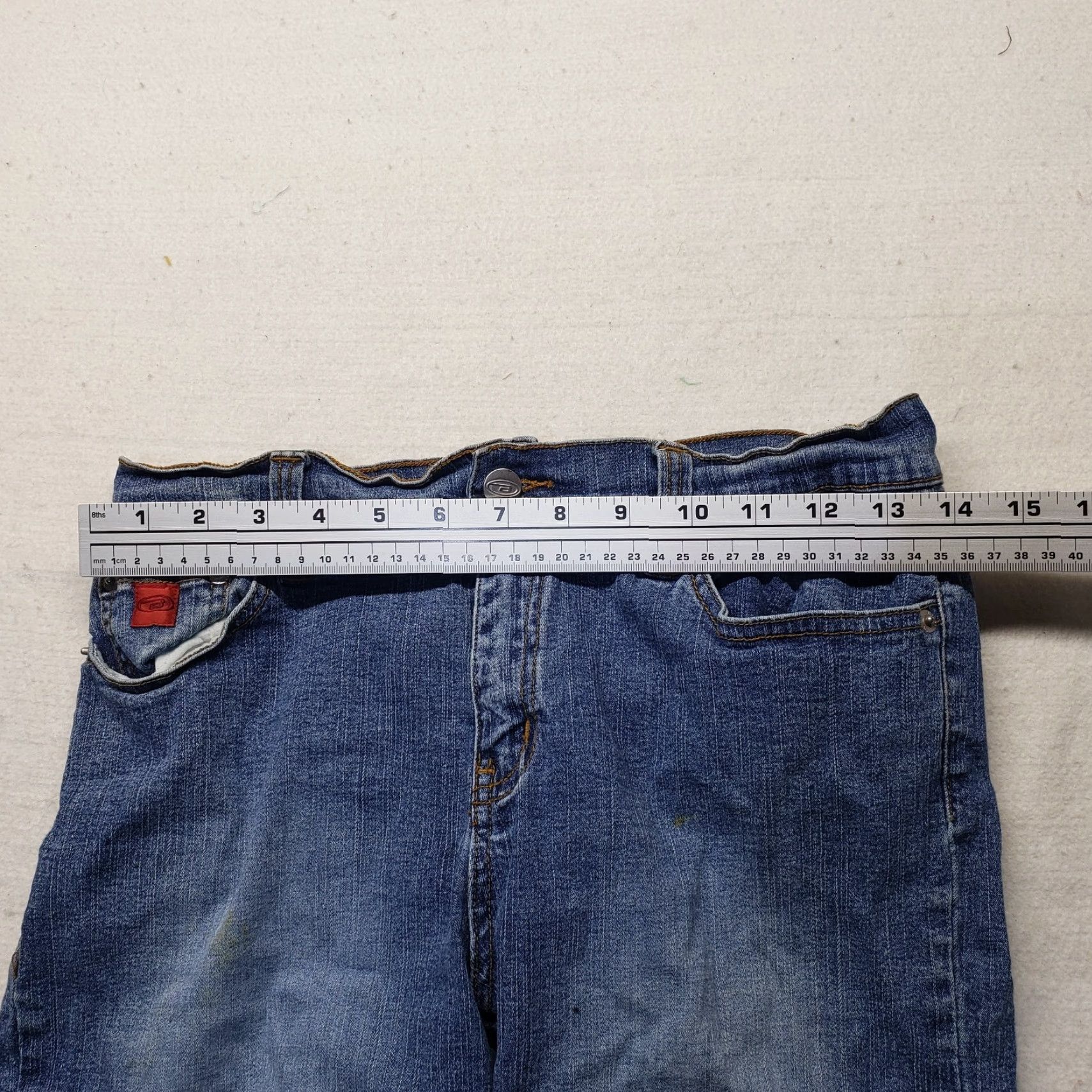 Vintage VINTAGE Bongo Jeans Capri Denim Blue Medium Wash Women’s Size 11 Capris Adult Womens Jeans Capris Blue Denim 11 Women Size 32" / US 10 / IT 46 - 5 Thumbnail