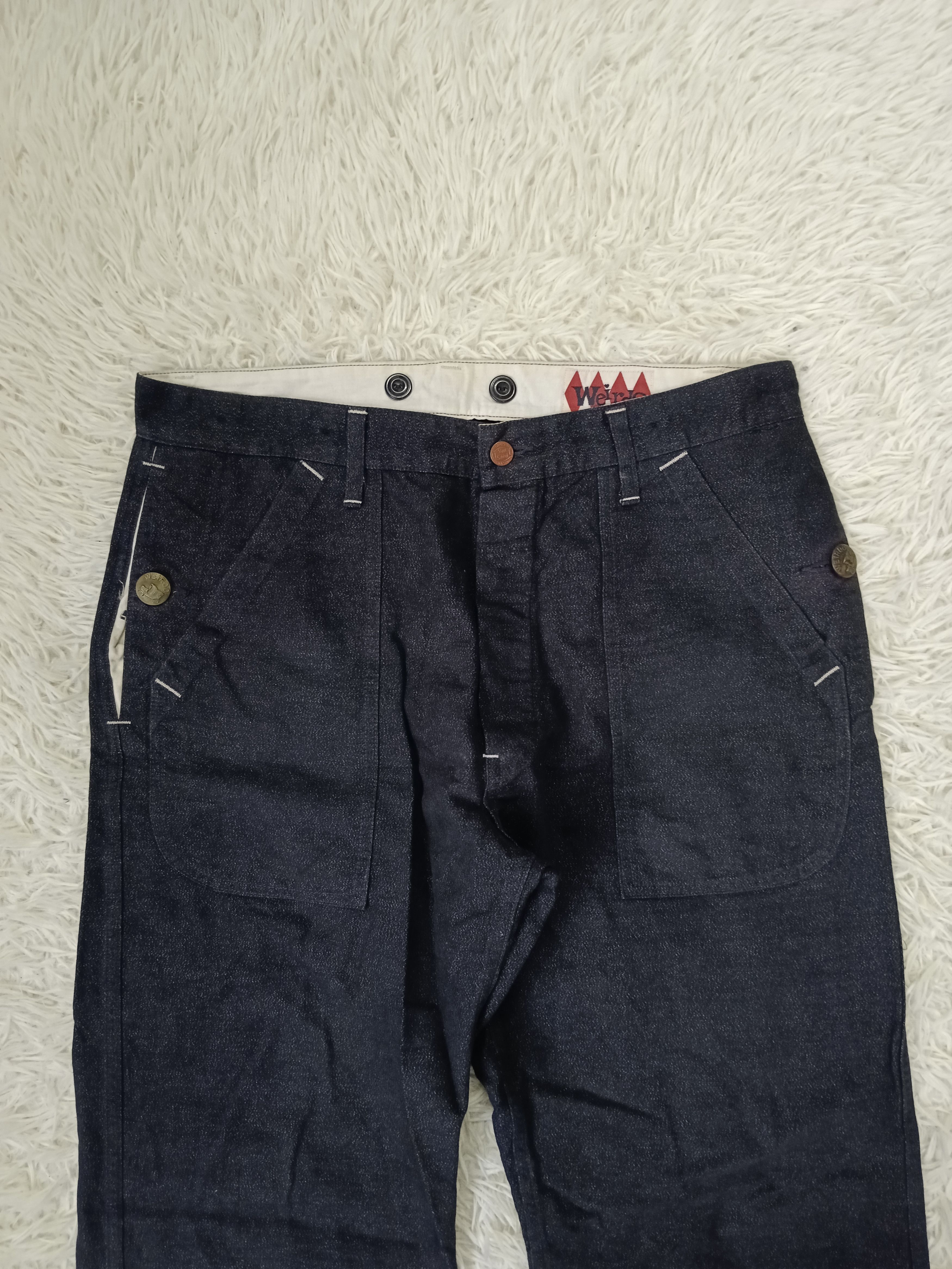 Japanese Brand WIDE PANTS WEIRDO DADDY OH RAIL CHIEF Size US 34 / EU 50 - 3 Thumbnail